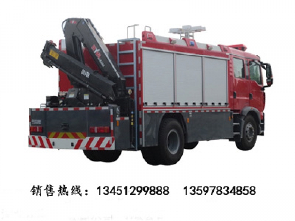 重汽T5G搶險(xiǎn)救援消防車(chē)